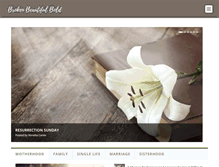 Tablet Screenshot of brokenbeautifulbold.com